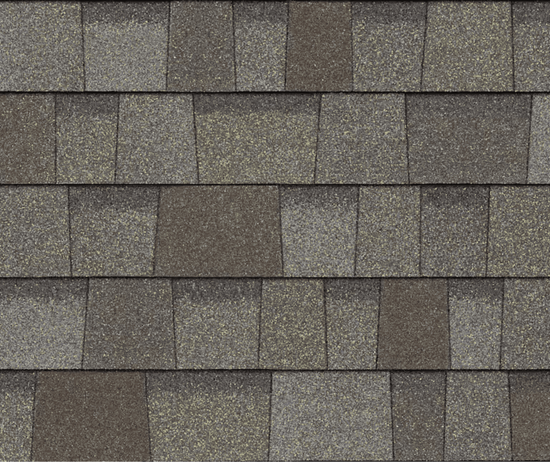 Full-bleed swatch image of Owens Corning TruDefinition Duration shingles in Driftwood color.
