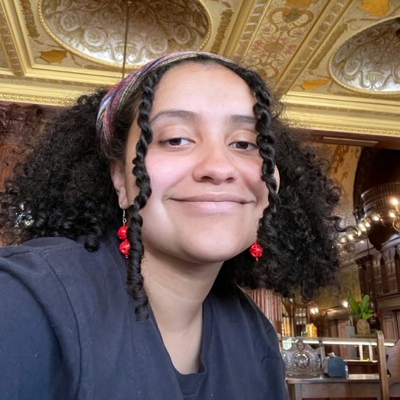 A portrait of Kaylee Lugo, a student from the Bronx, NY, expected to graduate in 2027.