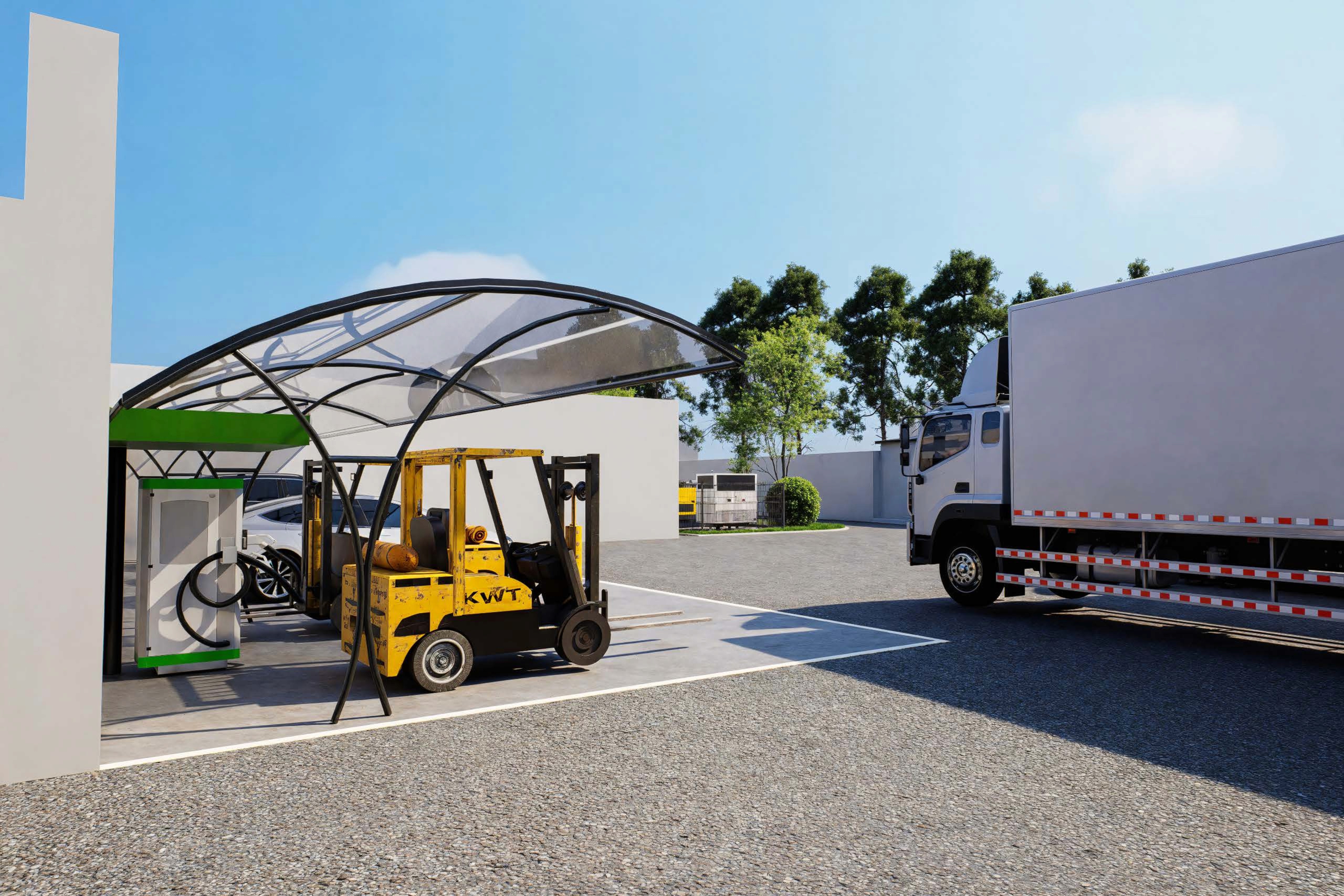 Архитектурный рендер фармацевтического склада