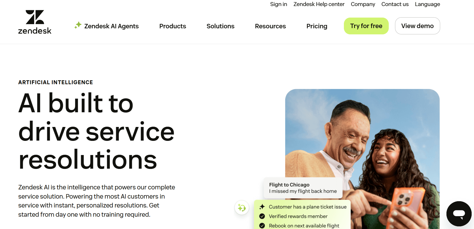zendesk - Best AI Chat Bot 