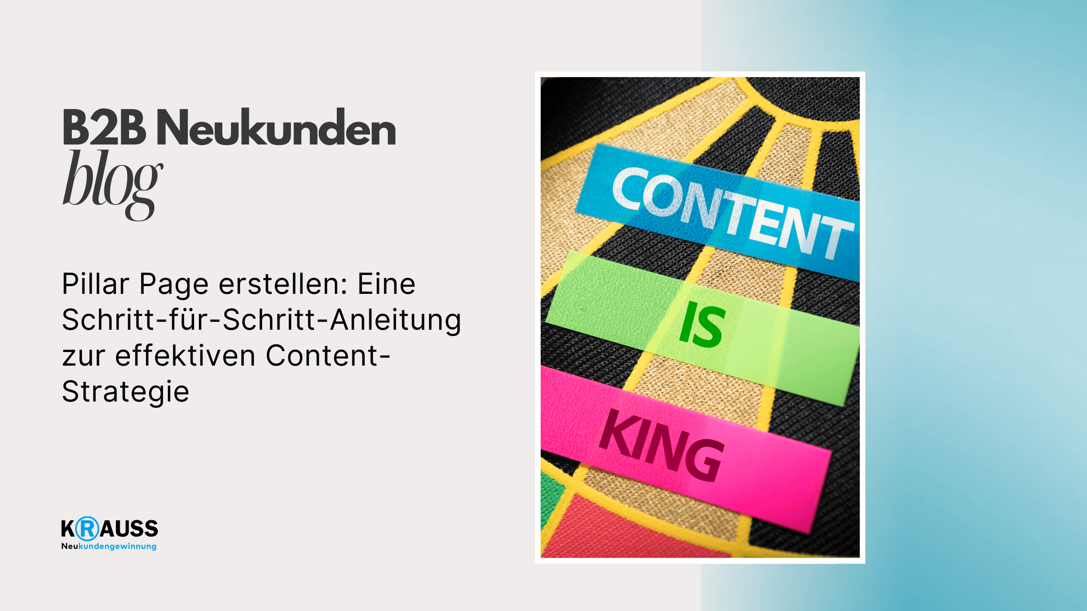 Pillar Page erstellen: Eine Schritt-für-Schritt-Anleitung zur effektiven Content-Strategie