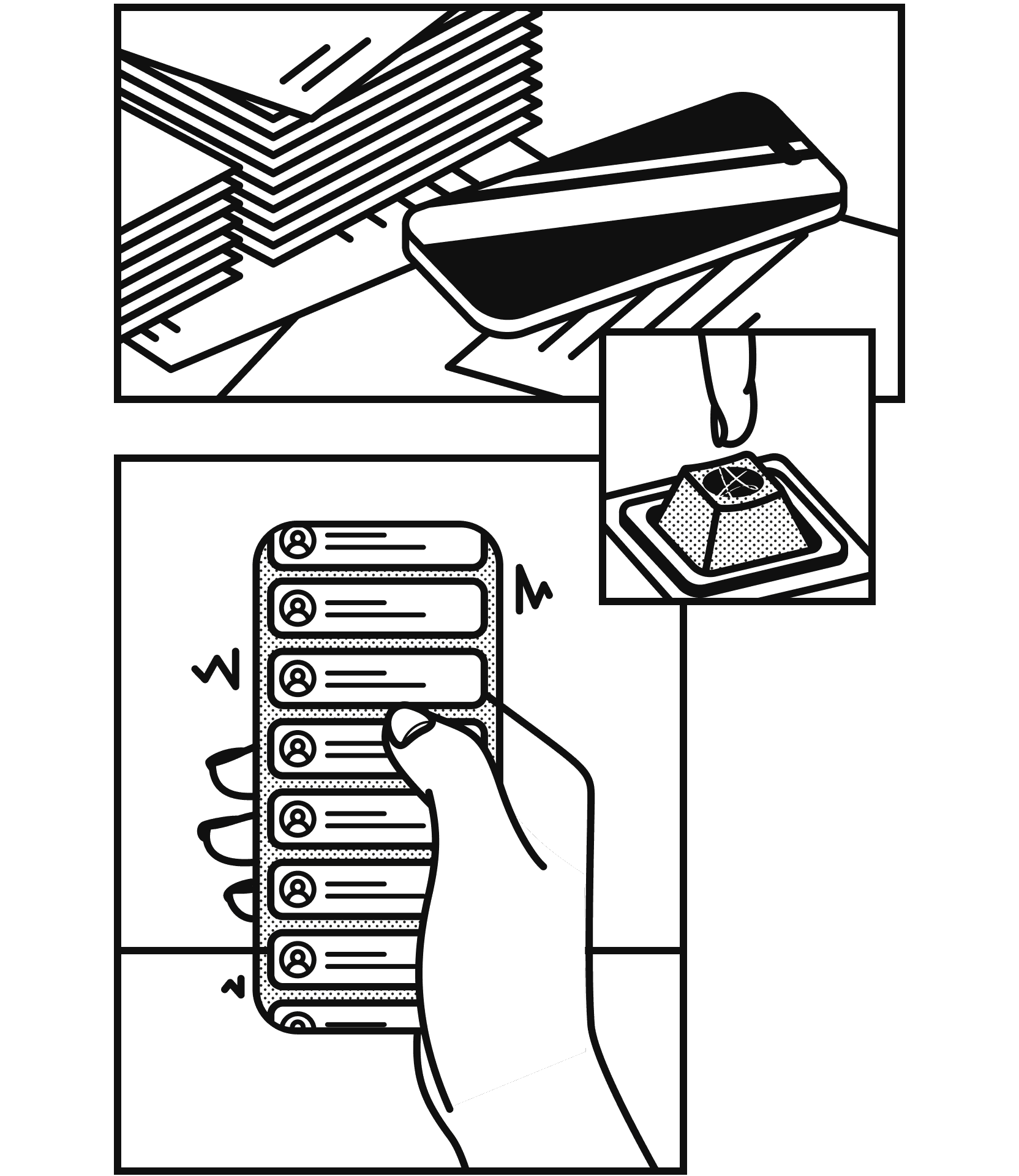 Illustration Alfred desktop