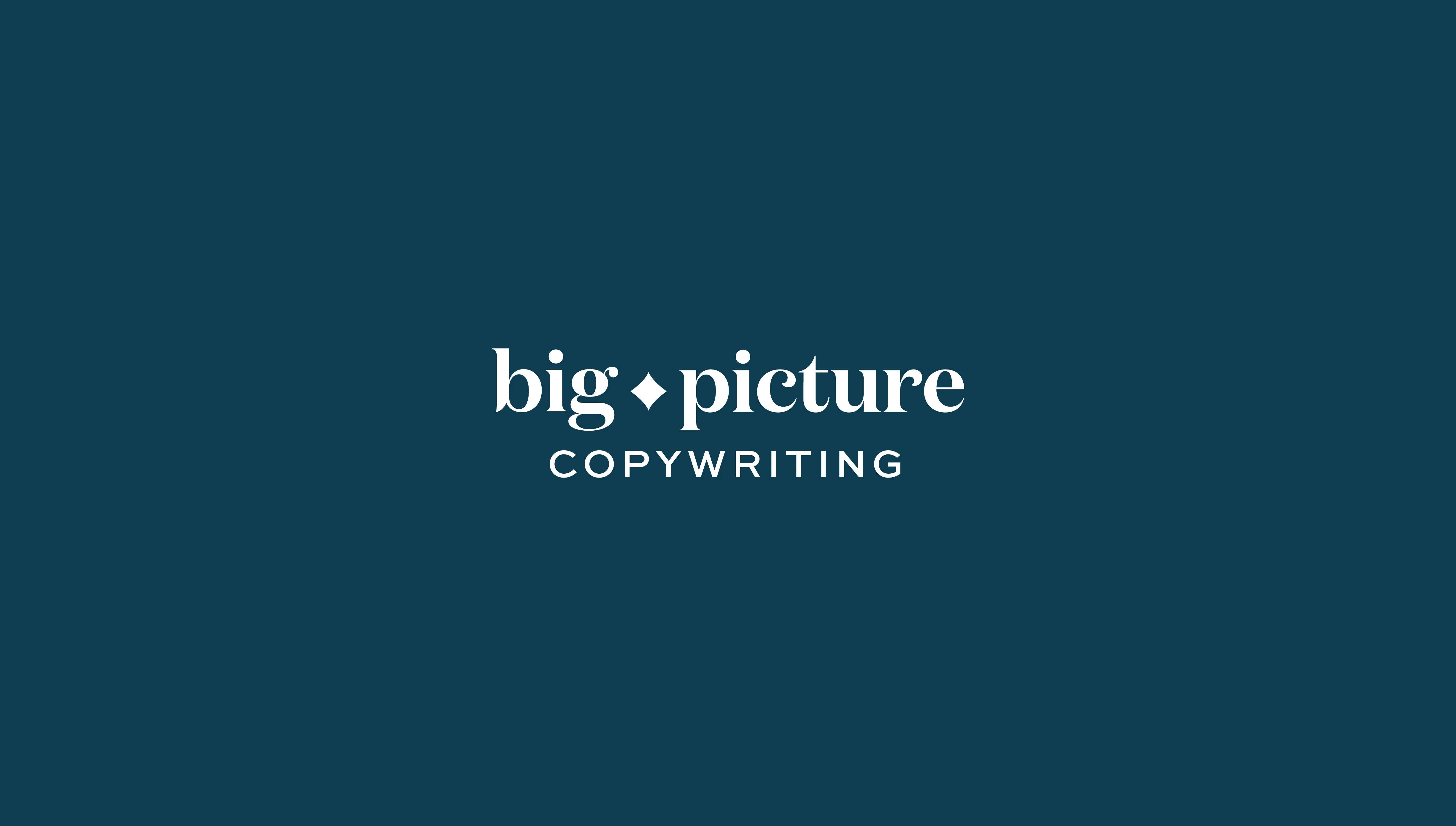big picture copywriting logo