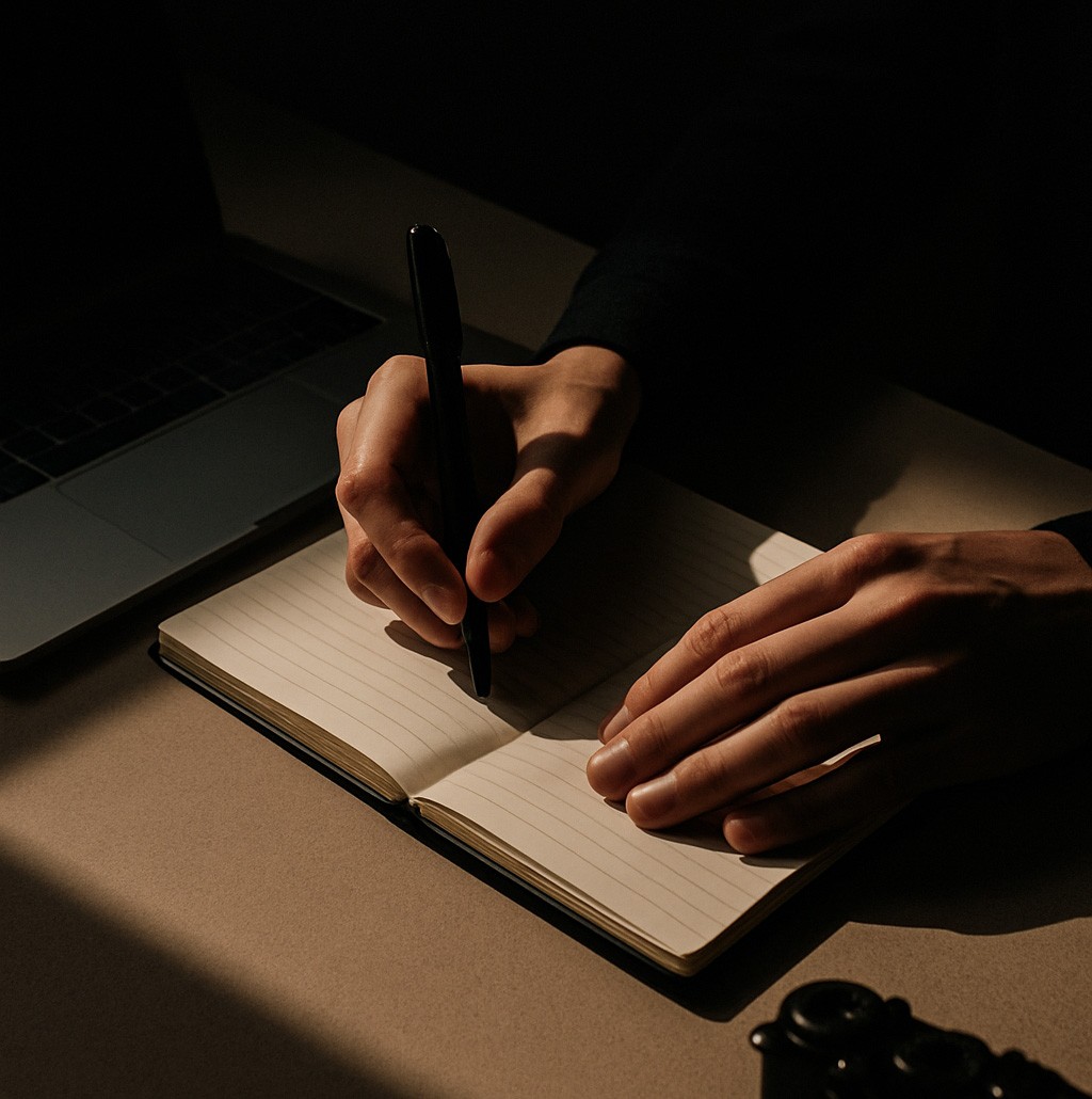 Female portrait picture wearing red scarf.