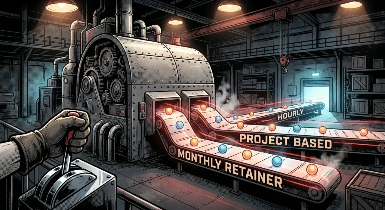 RockN' Socials factory gears options for digital marketing services.