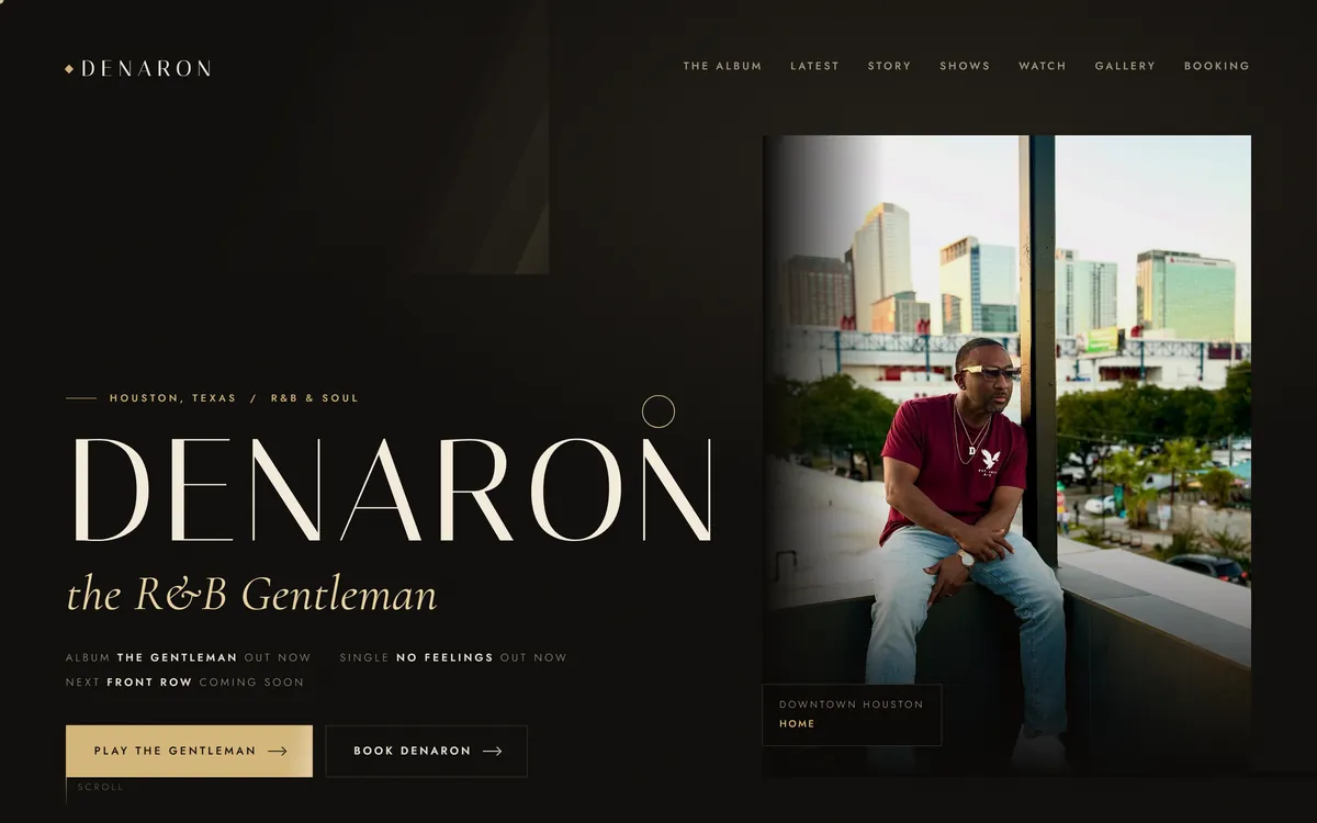 Denaron website
