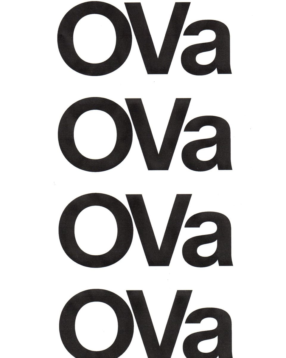 Texts that says OVa.