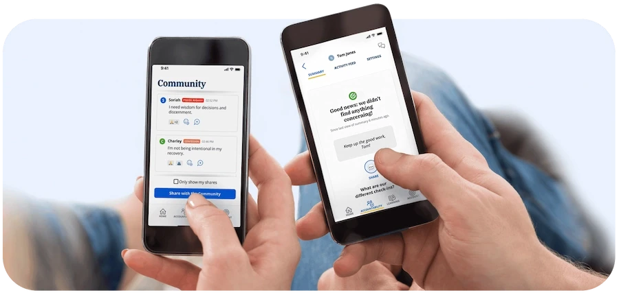 covenant eyes interface representation