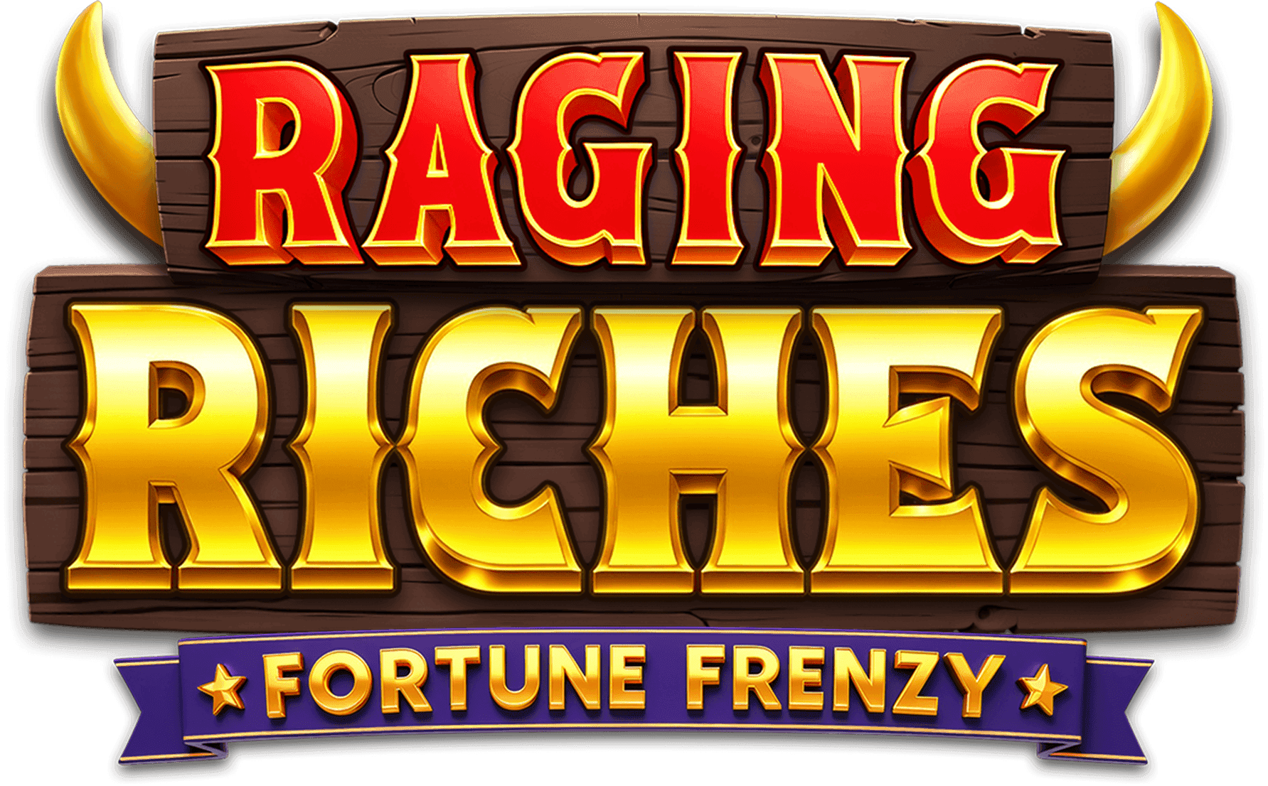 Raging Riches - logo officiel Slotmill