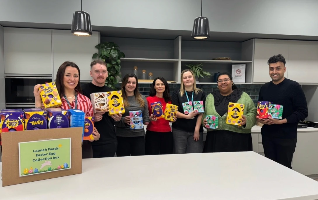 Easter egg corporate donation