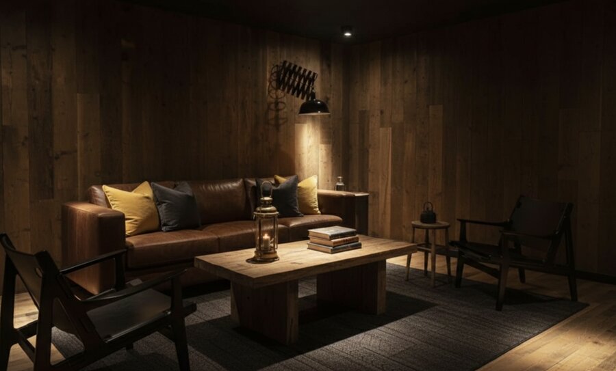 Airbnb basement history