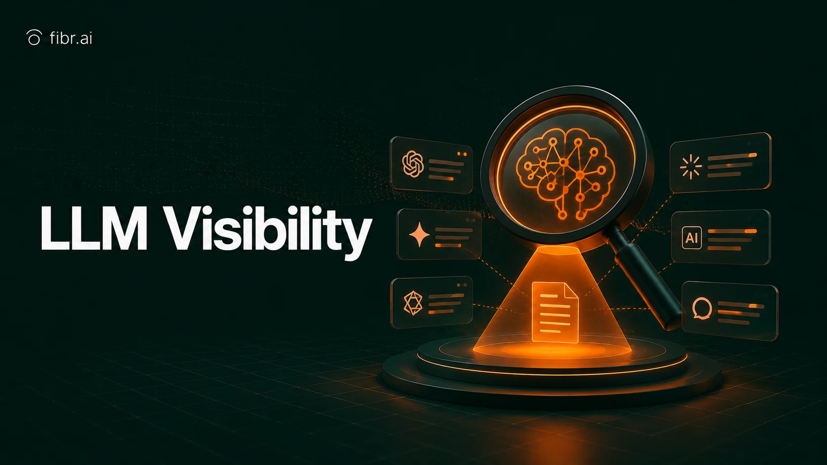 LLM Visibility Optimization Visualization