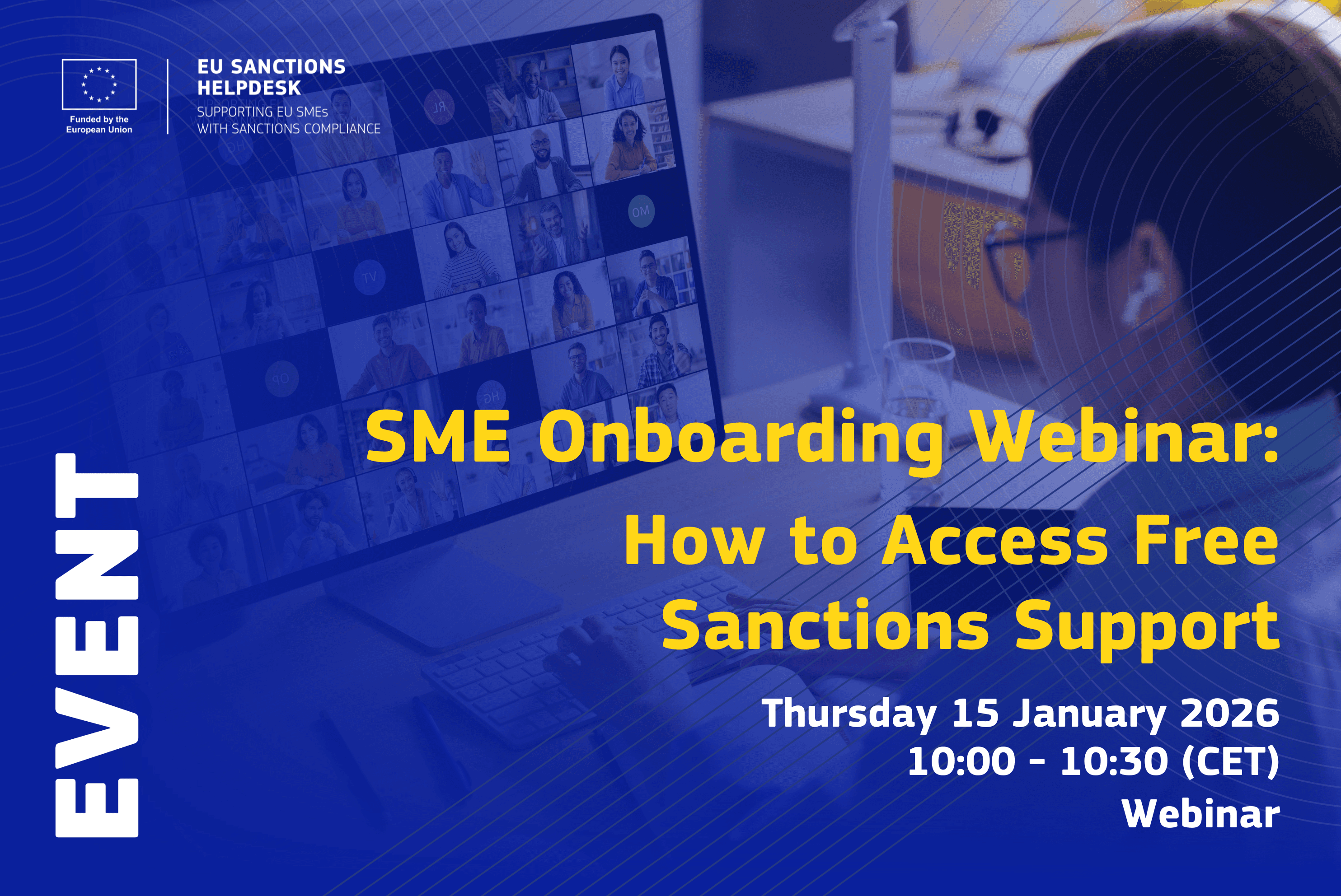 SME Onboarding Webinar Edition III: How to access free sanctions support