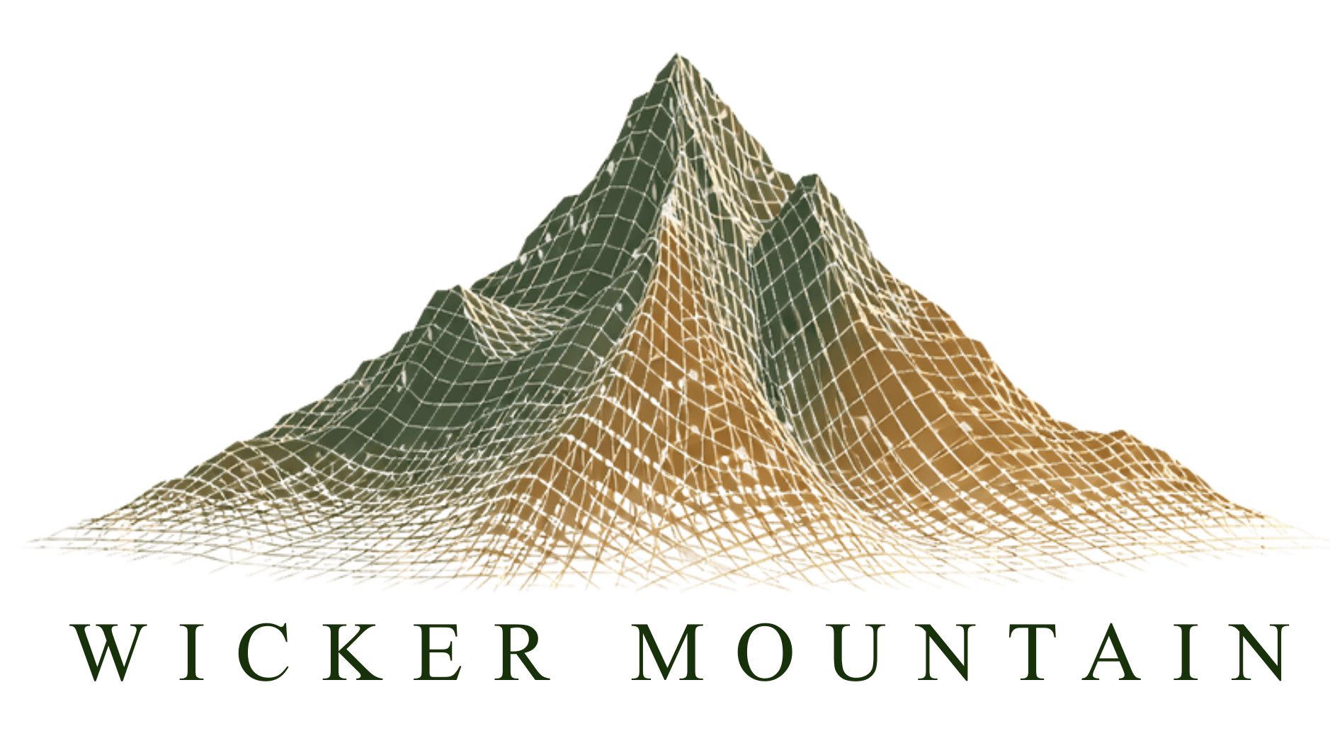 Wicker Mountain Rectangle Logo