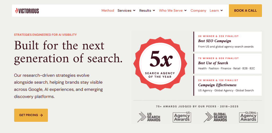 victorious - SEO Services Agency