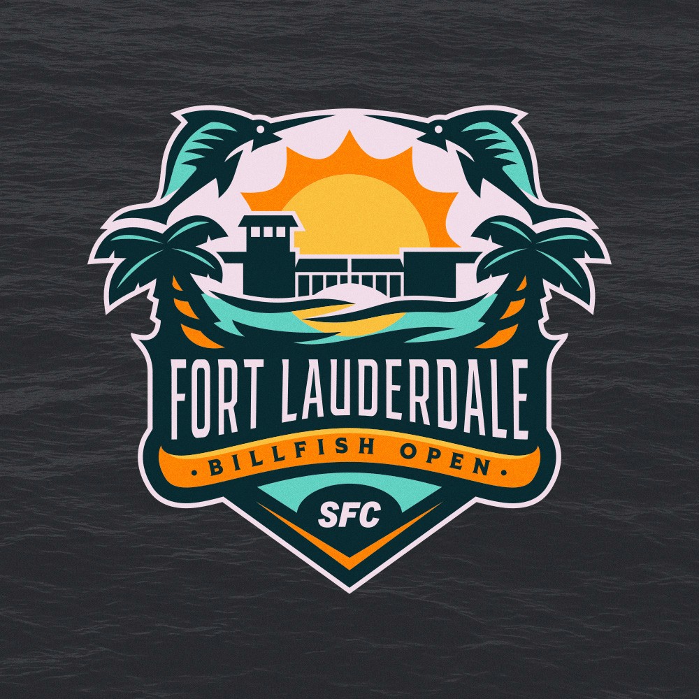 Sports Fishing Championship Fort Lauderdale tournament logo.
