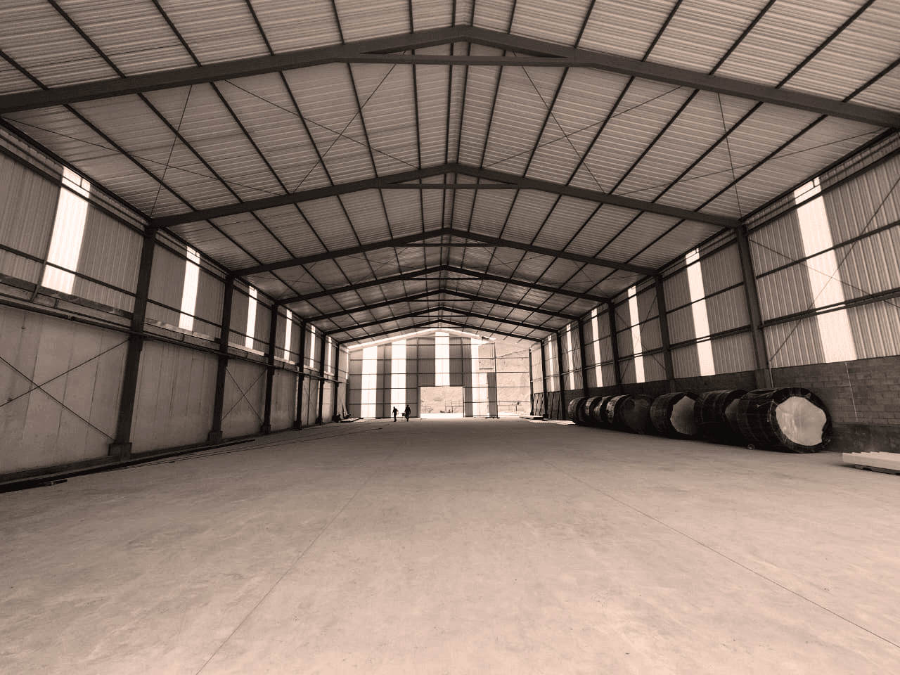 interior de nave industrial