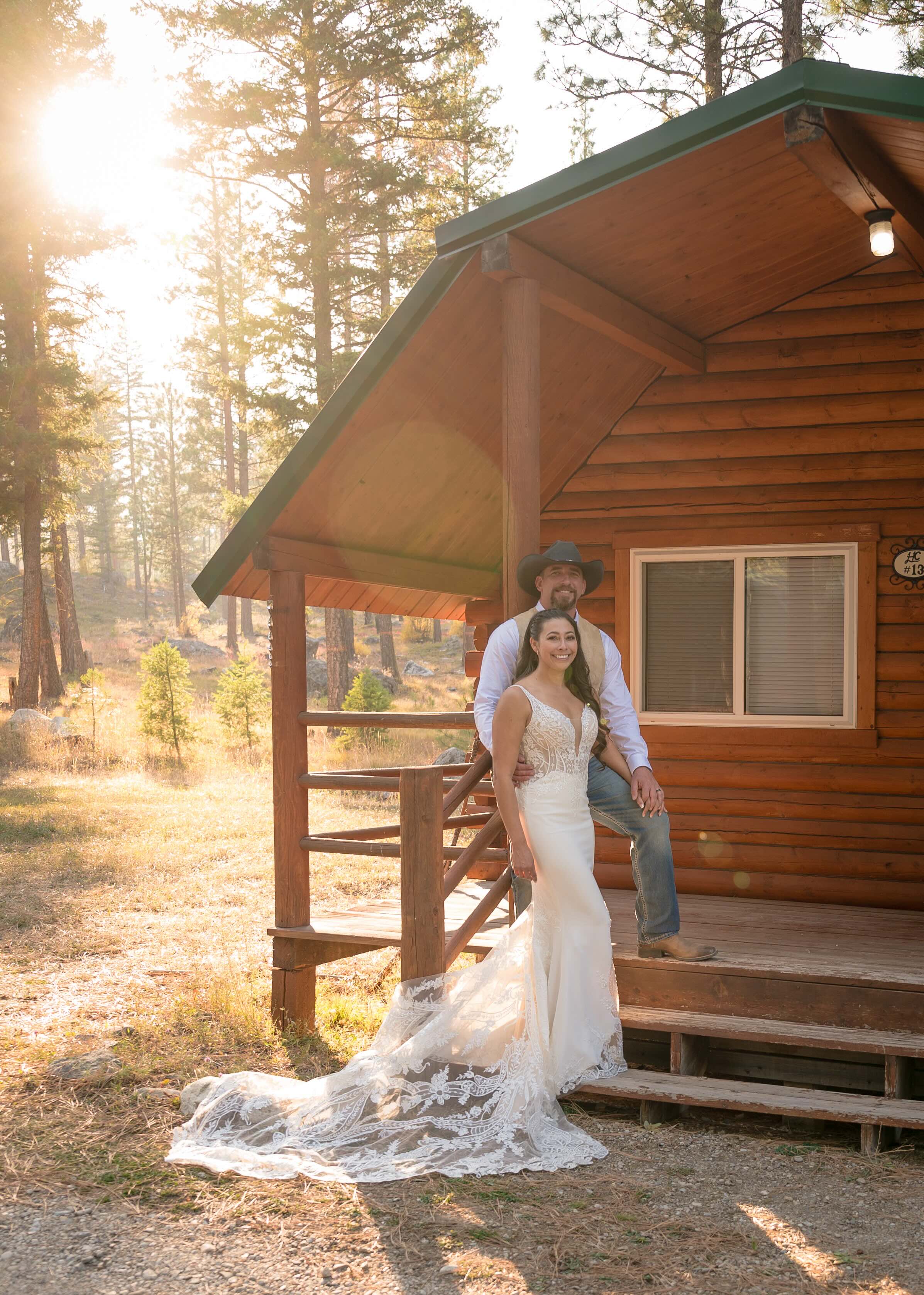 Wedding at lost horse