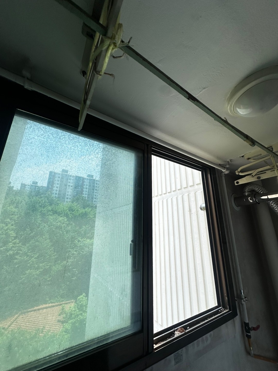동작구 대방동 대방성원아파트 도시가스배관철거 전 노출 배관 │ 도시가스공사 신한울