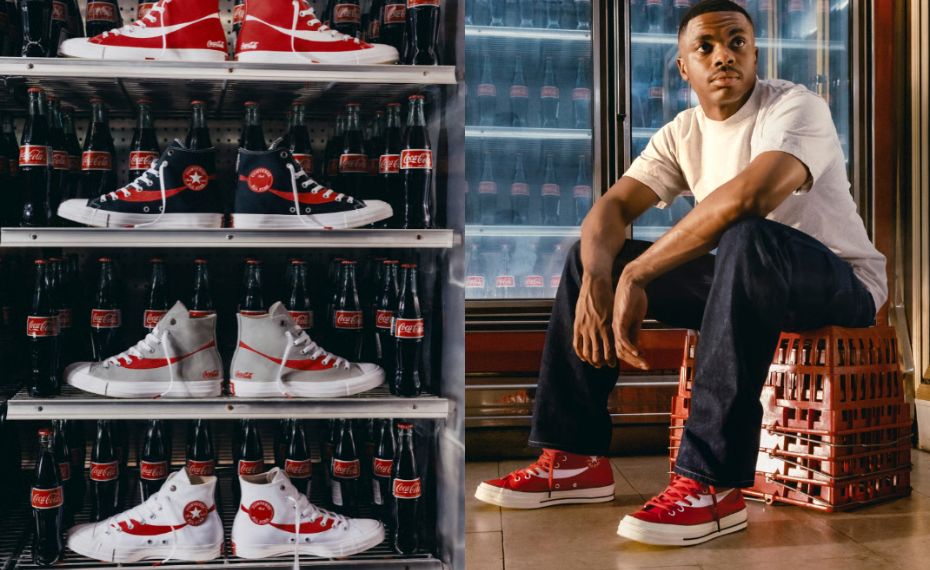 Coca-Cola e Converse unem legado e cultura jovem em collab global com o Chuck 70