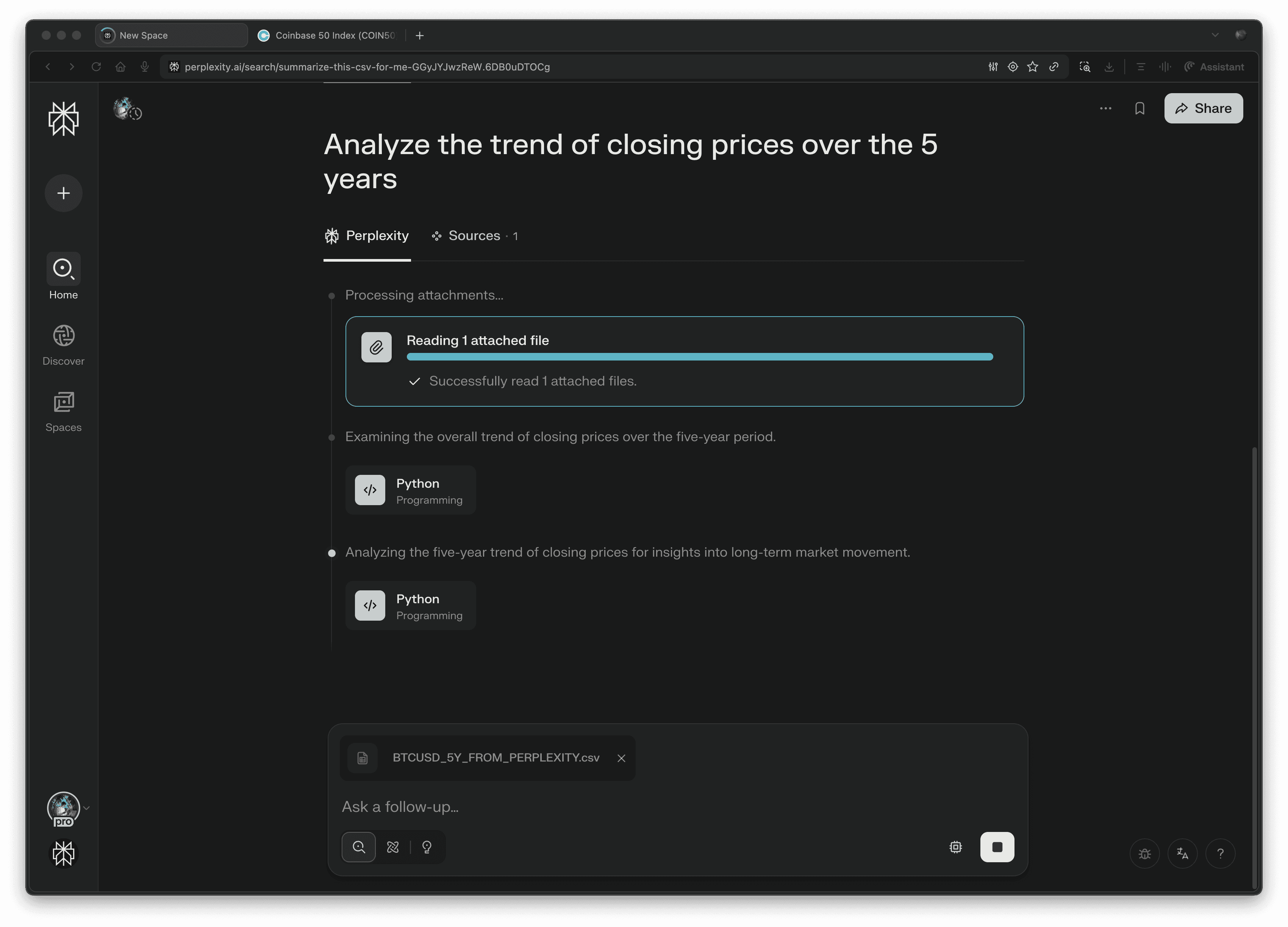 Perplexity Changelog