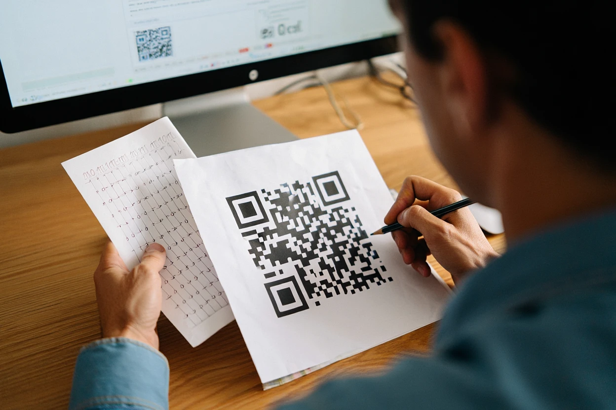 how to decode a QR-Code be hand | QR-Codes.com