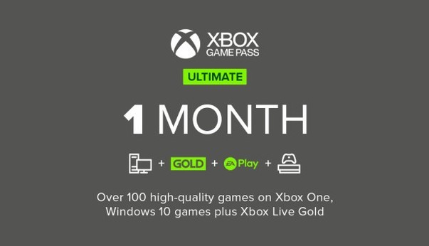 Carte Xbox Game Pass Ultimate 1 mois Europe – abonnement Microsoft pour PC et console sur KeyVerse Gaming