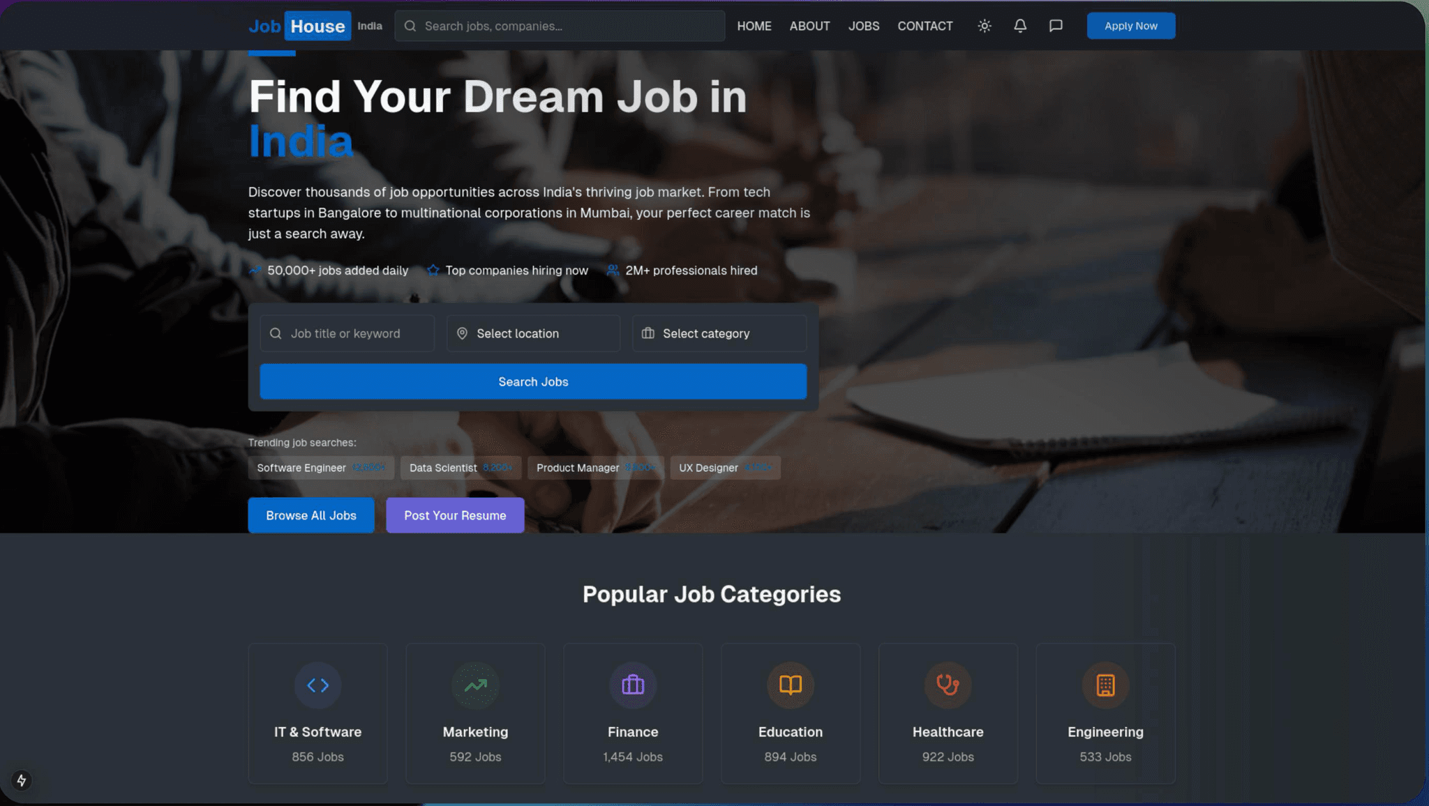 Women On Neon Background