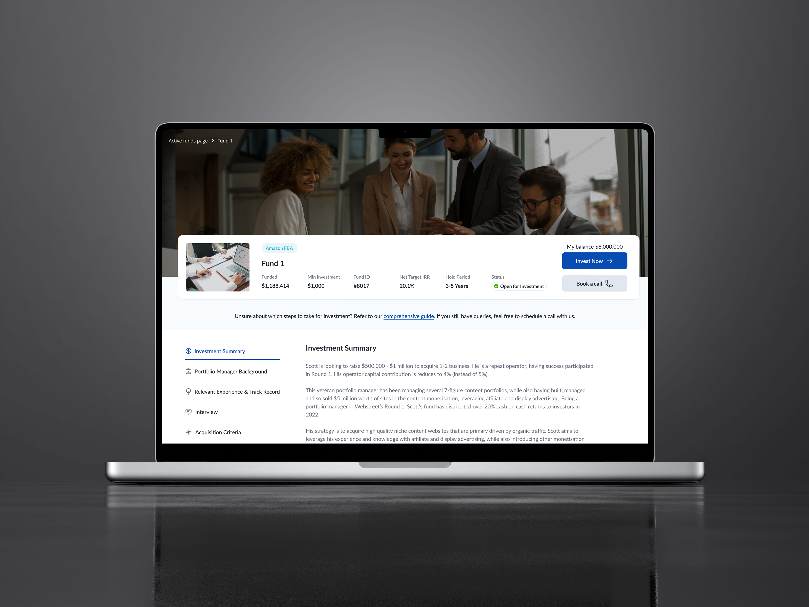 Portfolio project image