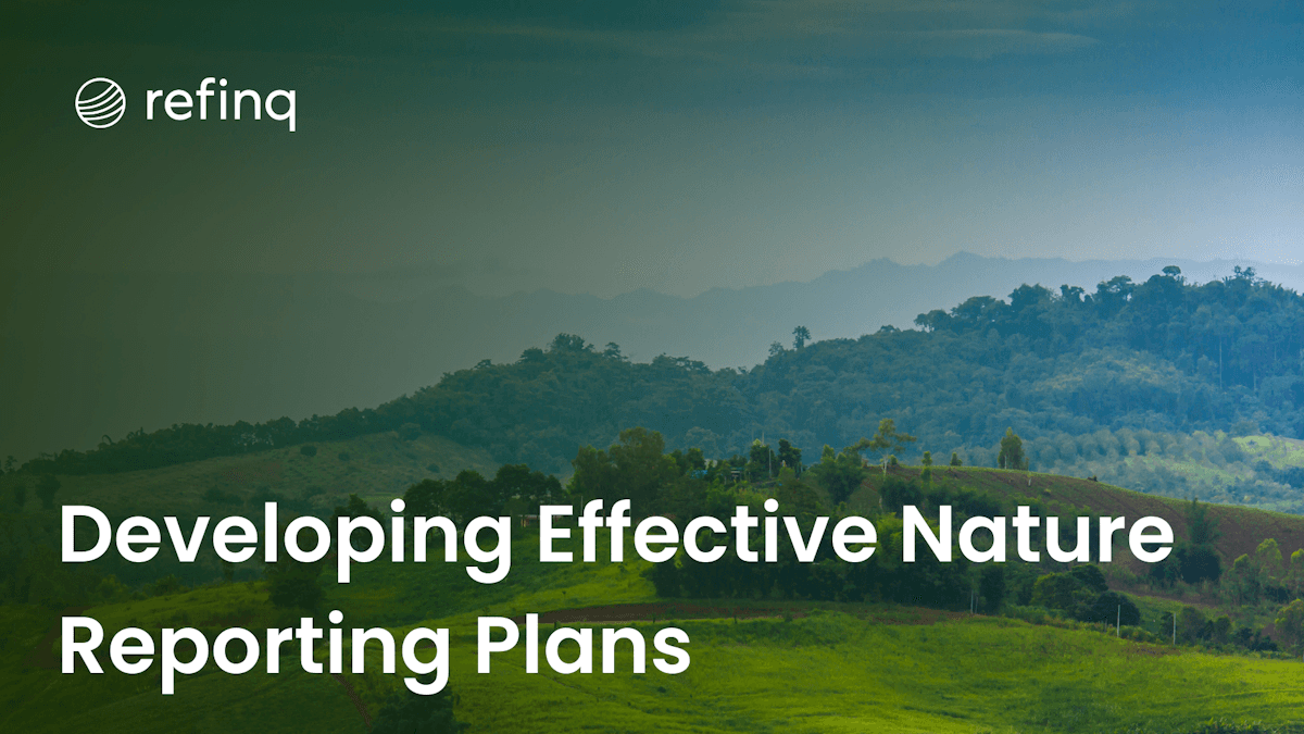 Nature reporting plans