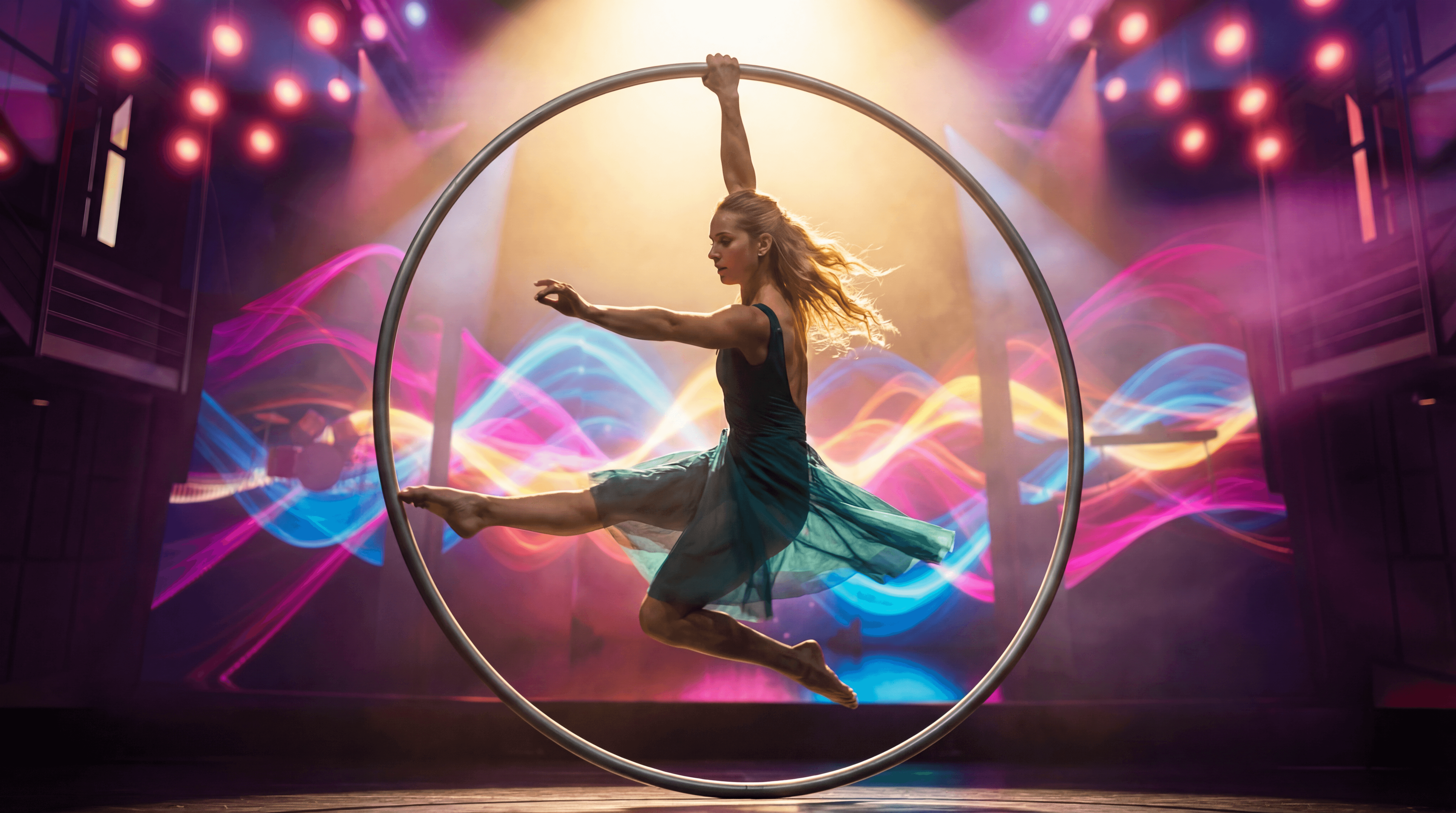 Artistin bei der GROOVE Show im GOP Artistical-Theater Essen