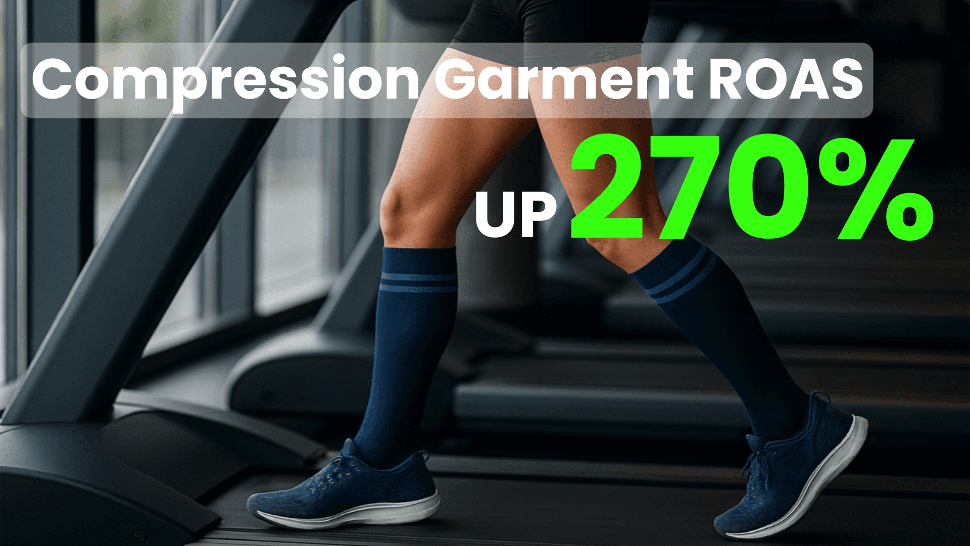 Compression Stockings Online, 270% ROAS improvement