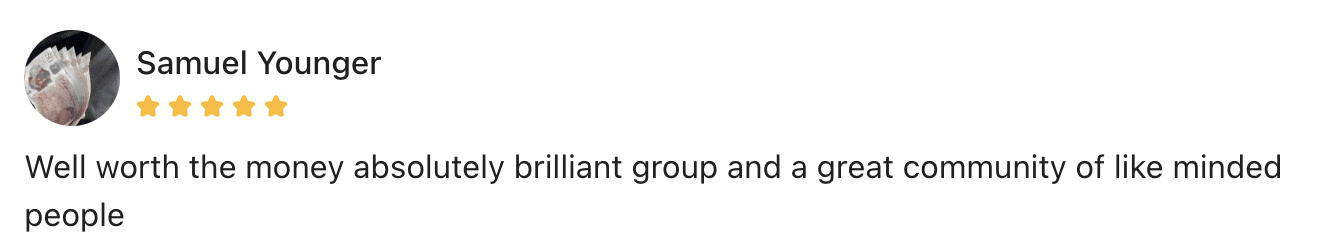 Amazon FBA mentoring positive reviews