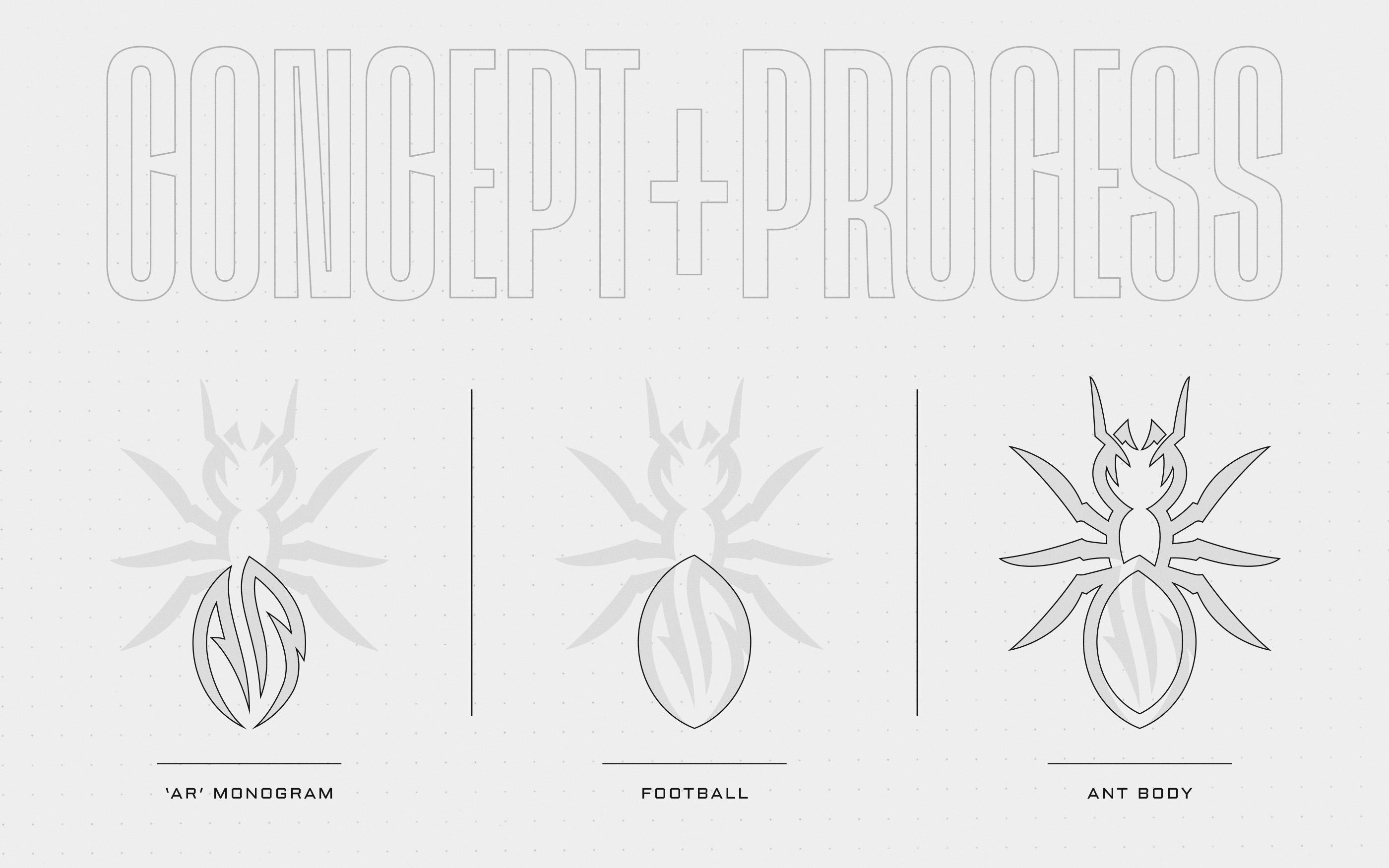 NFL QB Athony Richardson logo concept story 