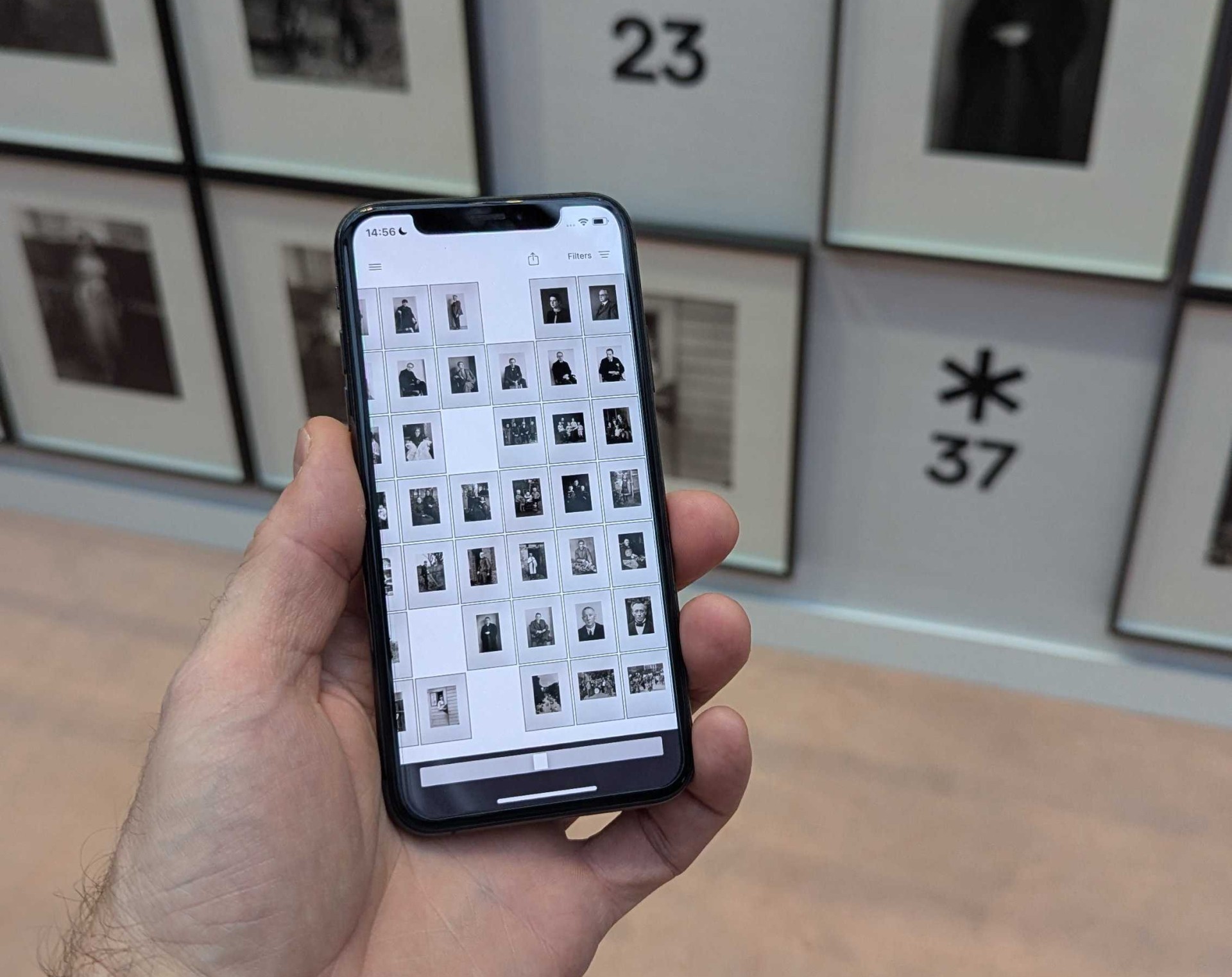 Foto hand mit iPhone