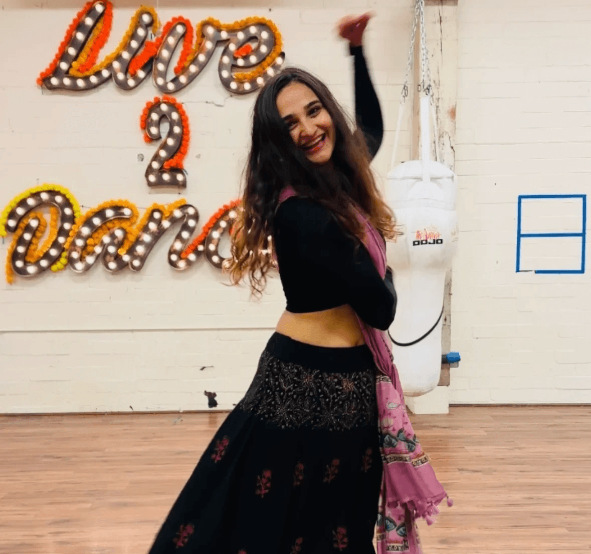 Photo of Ruchika dancing