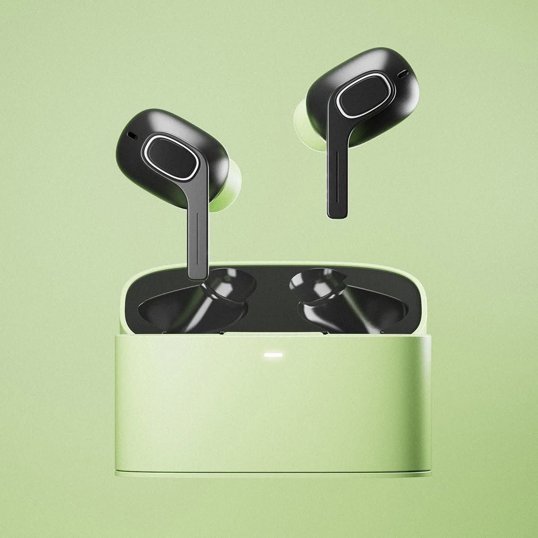 3D earbud design involves creating detailed digital models of earbuds, focusing on aesthetics, comfort, and functionality. It helps visualize the product's form, fit, and features before manufacturing, ensuring a sleek, ergonomic design.