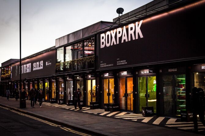 9. Have Lunch and Drinks at BoxPark