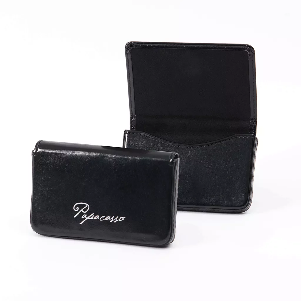 Luxury leather card holder slim design
