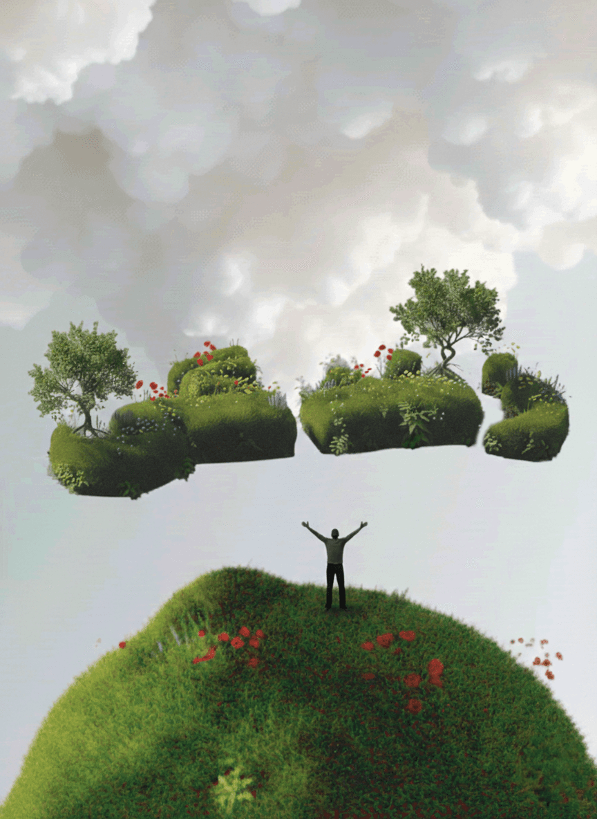 Modern food magazine brochure mockup with bold typography and bright yellow accents