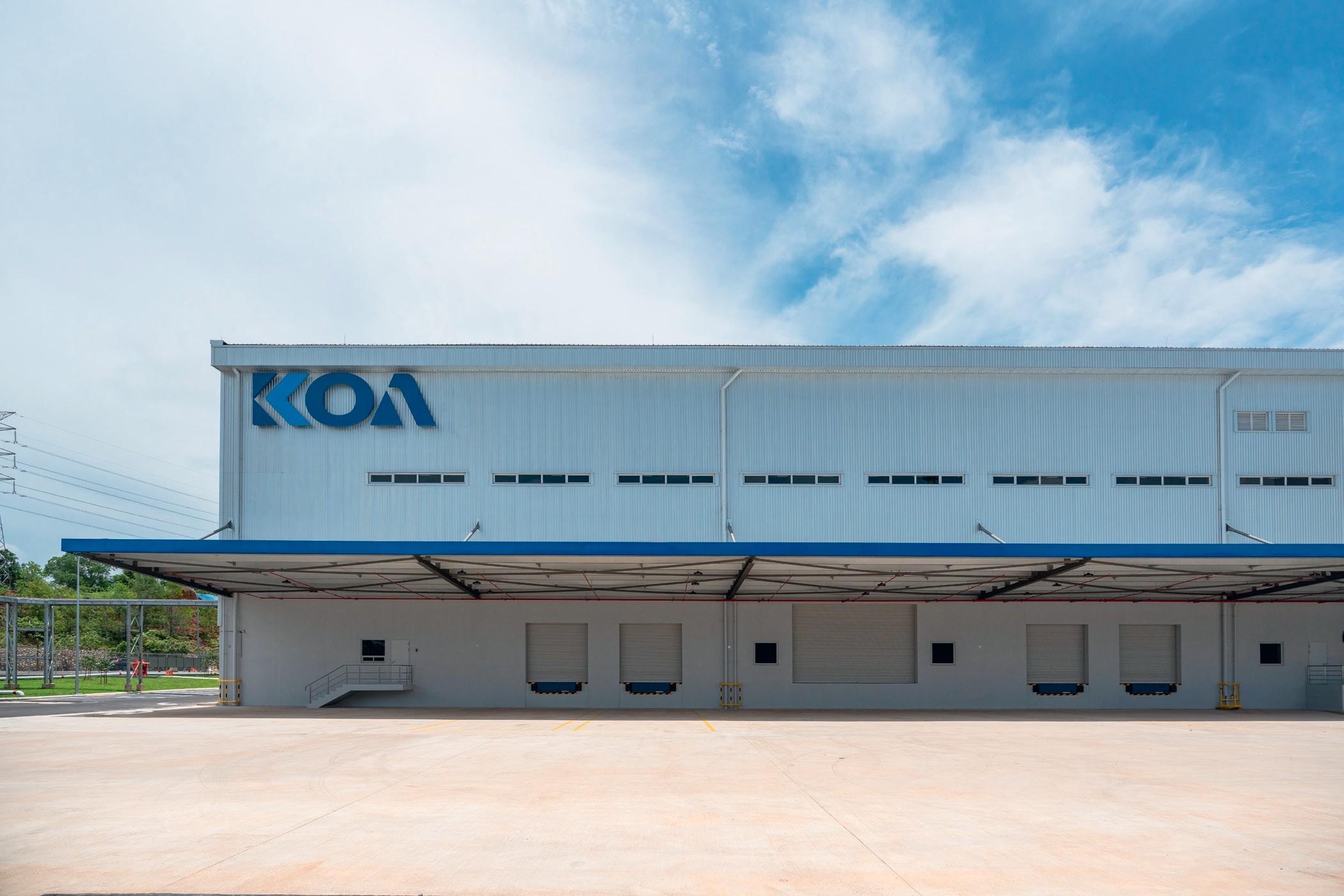 Exterior view of Koa Denko Factory & Office project by Asima Architects