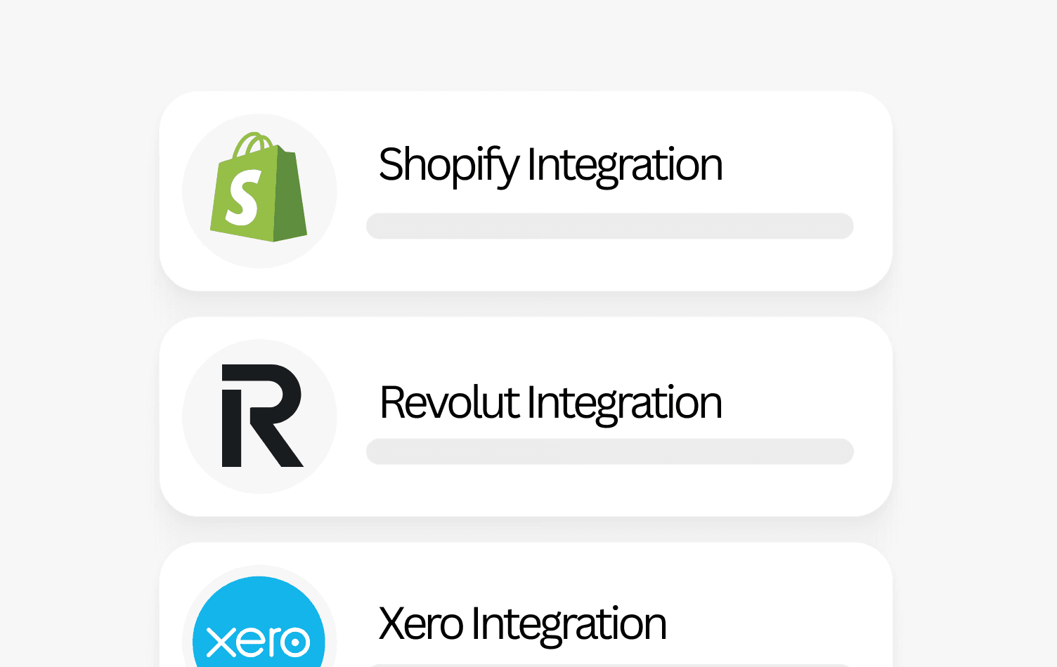 Integration performance stats for Nuvio, Klyra, and Veltix with percentage changes.