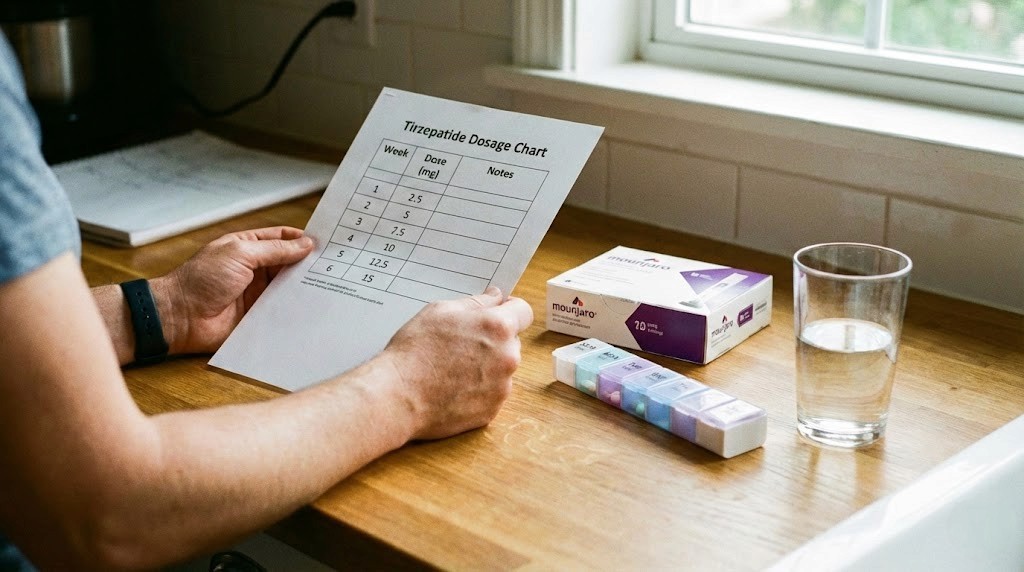 Tirzepatide dose chart