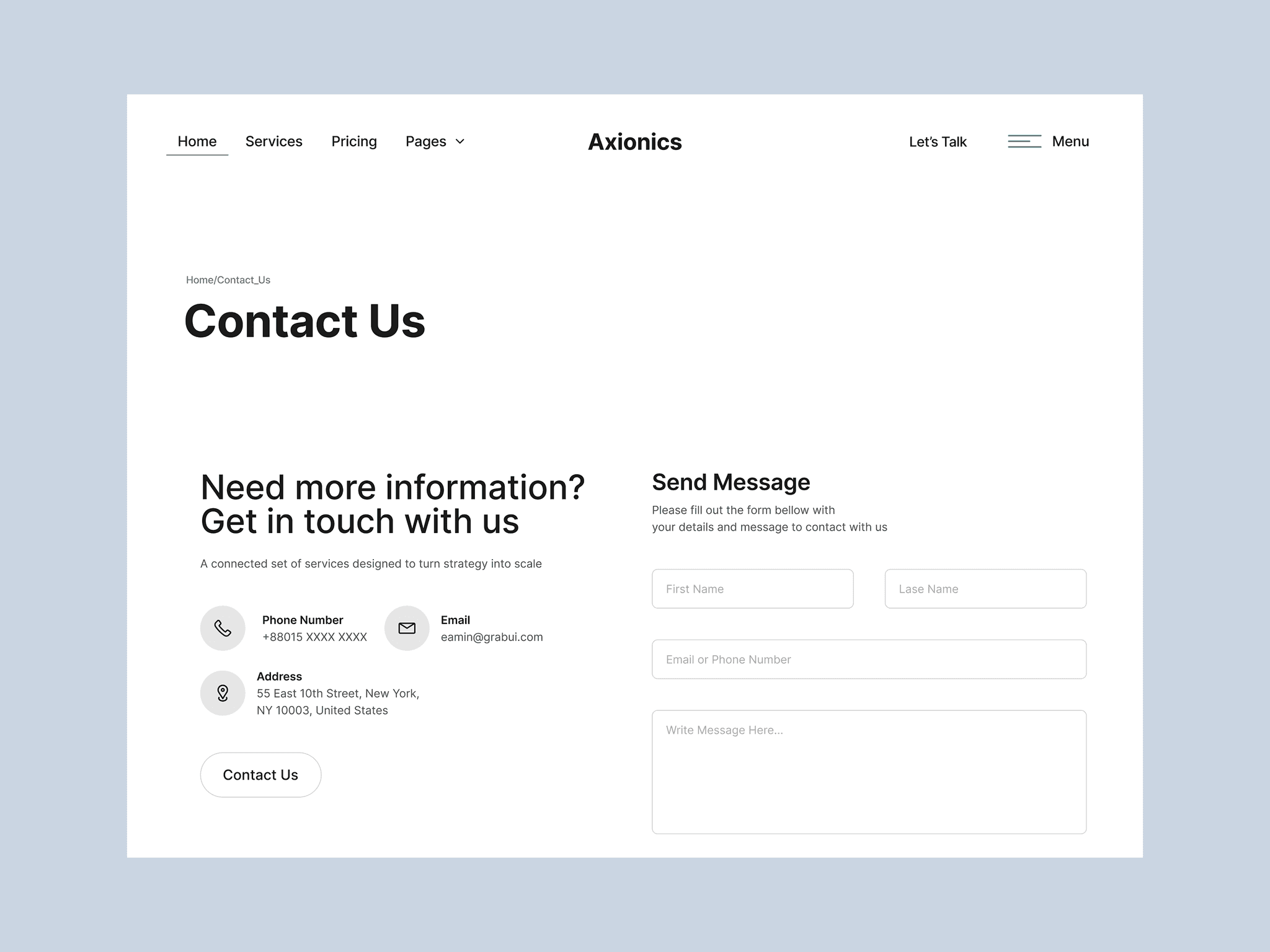 Marketing Agency Website