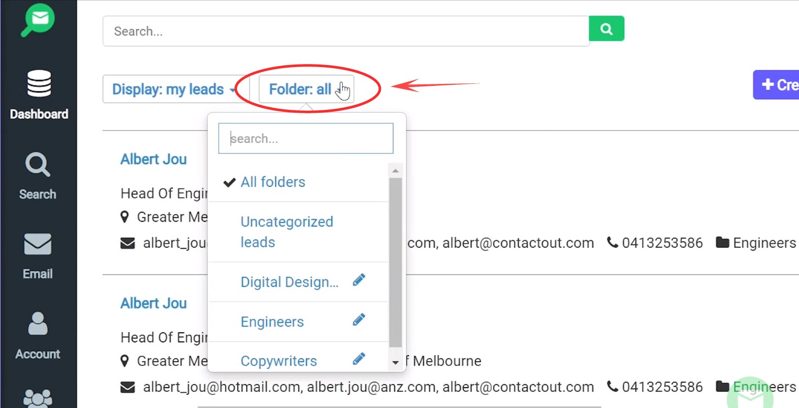 How to Save & Manage Leads with ContactOut : ContactOut