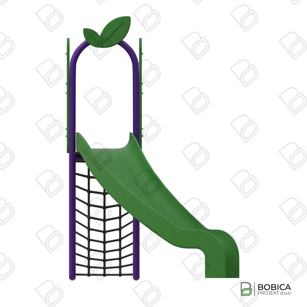 Tobogan s mrežom savijeni "ZigZag"