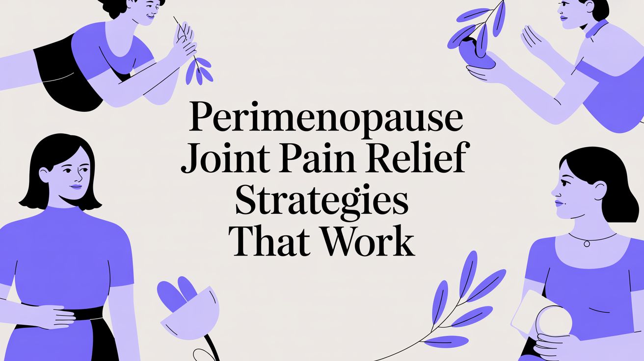 Perimenopause Joint Pain Relief Strategies That Work