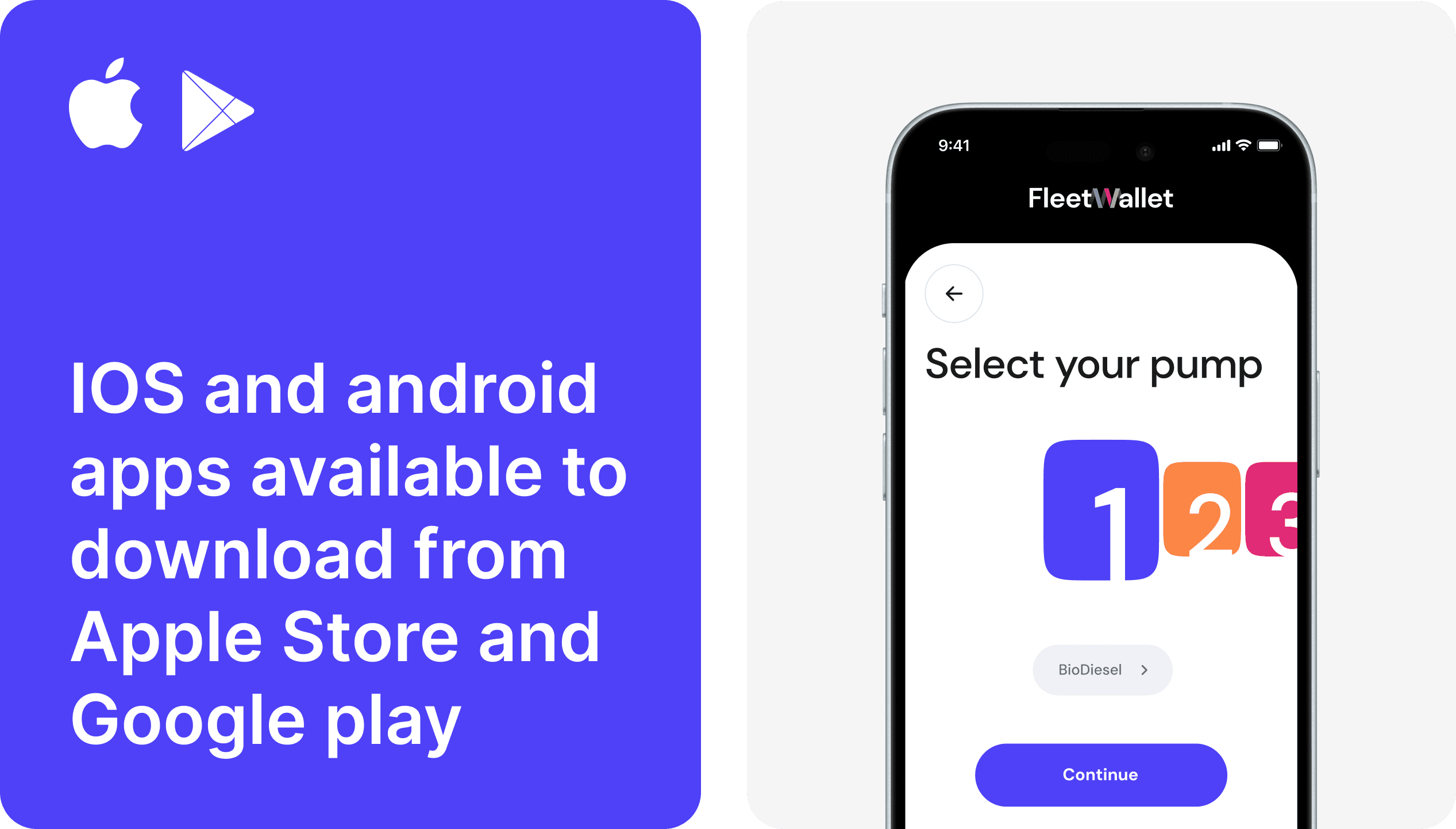 final fleet wallet app design solution