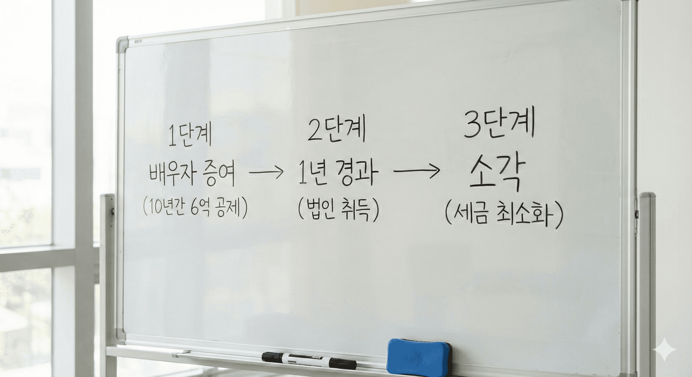 배우자 증여 후 이익소각