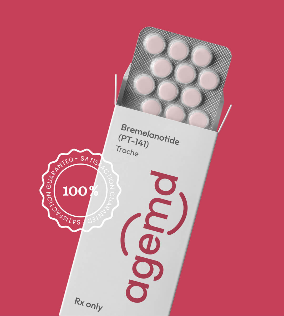 An image of a PT-141 troche